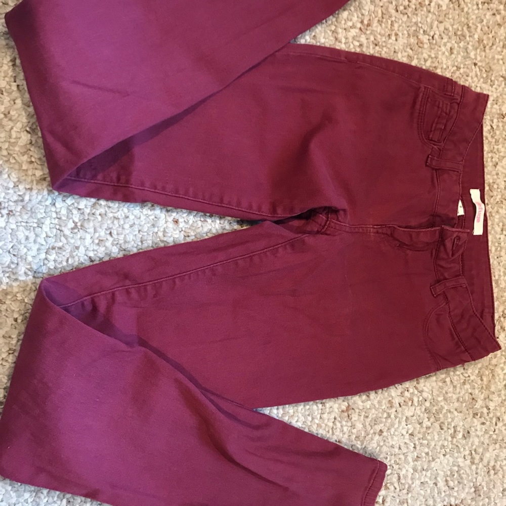 5 for $10💙💙 Refuge Burgundy pants CharlotteRouse